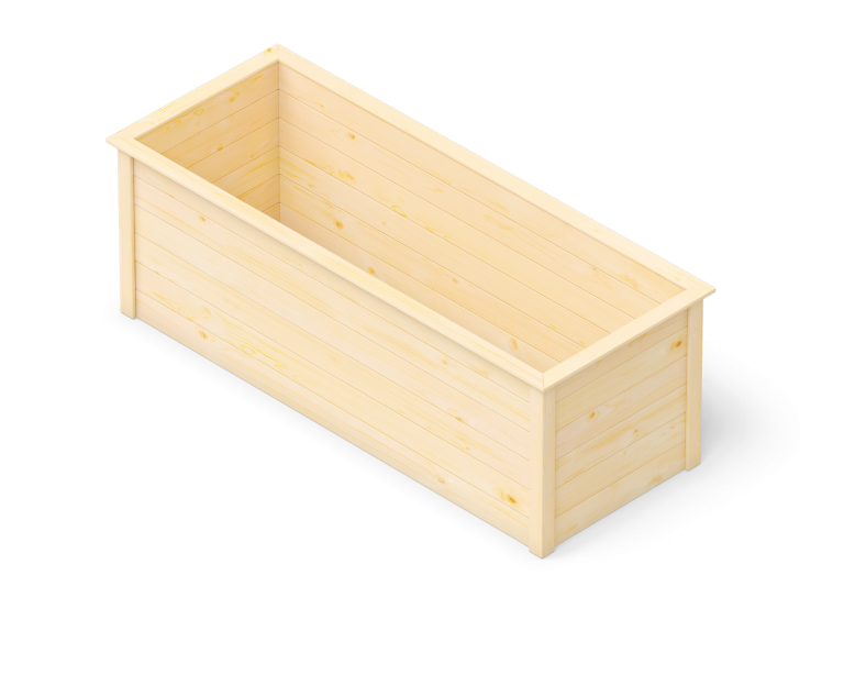 Extra Roomy Raised Bed