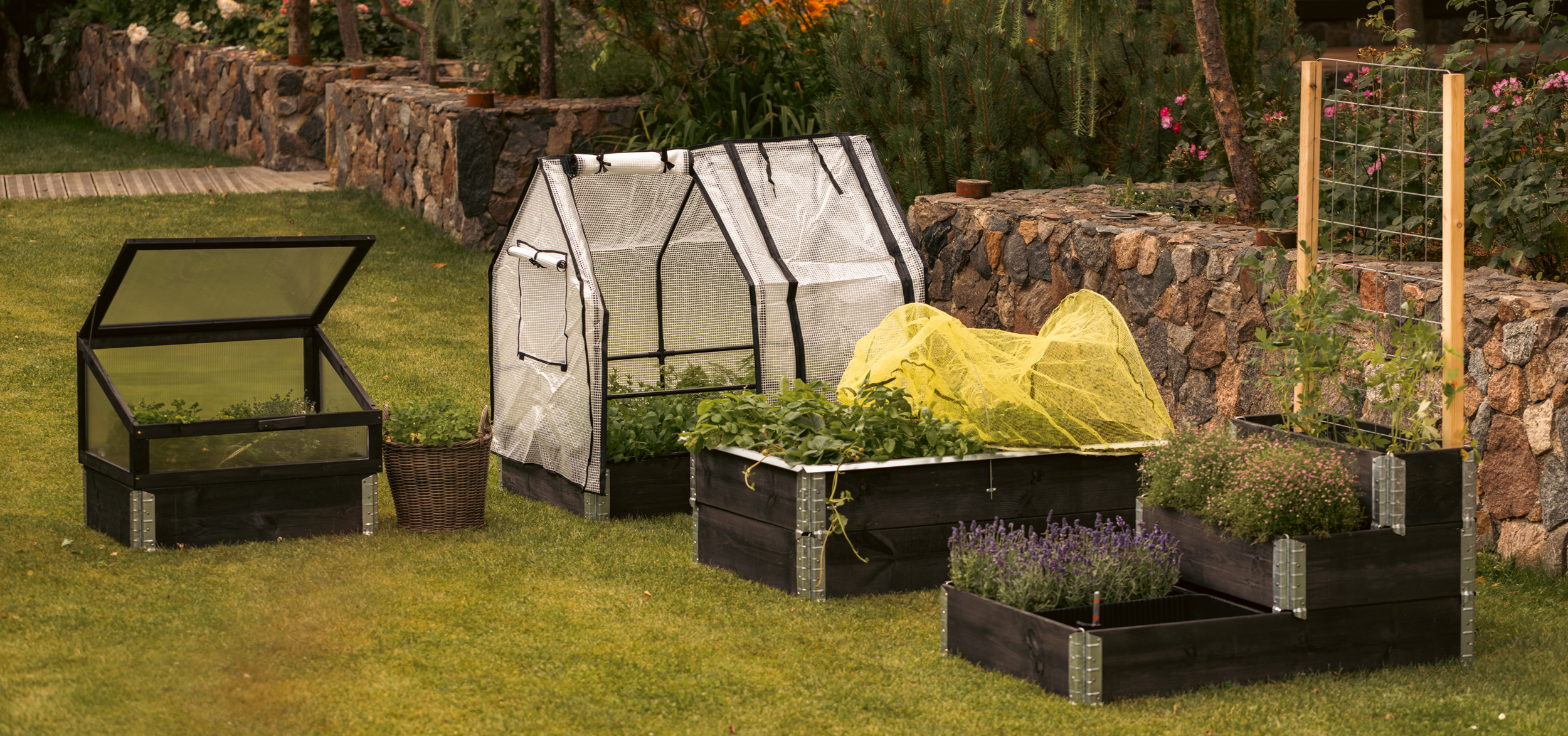 Transform your favourite spot into a vegetable or flower bed
